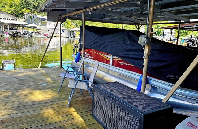 Swim and Fish in the Lake, Relax in the House! You Can Have It All.