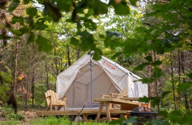 Tentrr Signature Site - Camp on 300 acres with Winery at Idle Acres