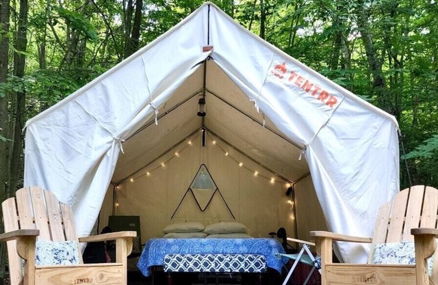 Tentrr Signature Site - Rhodes End Retreat - Coleman Outfitted Site
