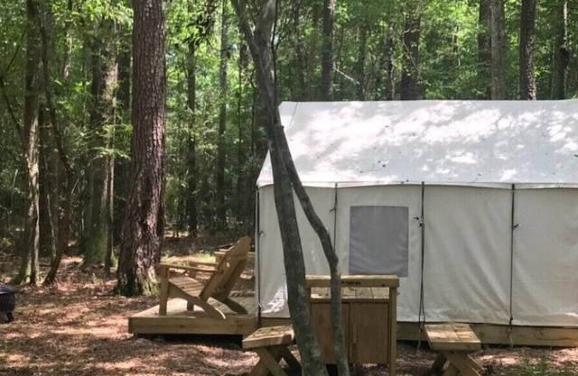 Tentrr State Park Site - Louisiana Bogue Chitto State Park - Riverview I - Singl