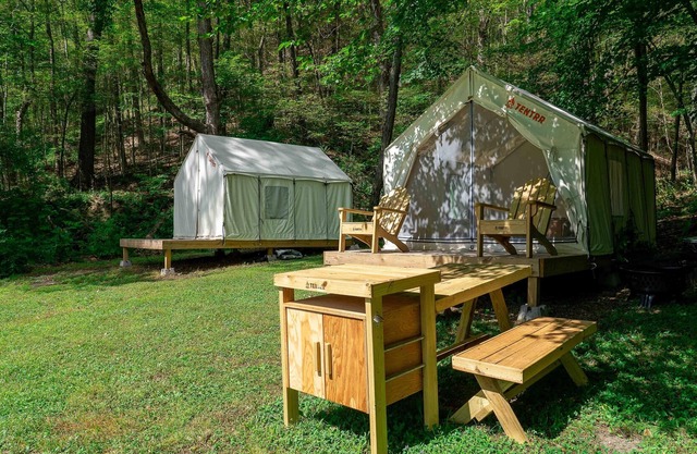 Tentrr State Park Site - NY Taconic State Park: Rudd Pond A - Double Camp