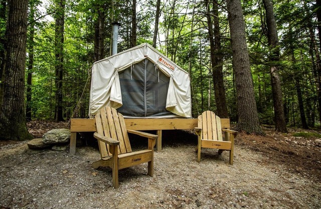 Tentrr State Park Site - Maine Bradbury State Park - Site 2 - Single Camp
