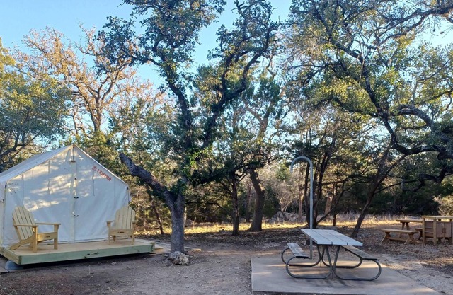 Tentrr State Park Site - Texas Guadalupe River State Park - Site A - Single Camp