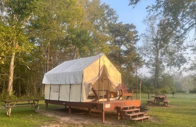 Tentrr State Park Site - Lake Fausse Pointe - Cypress Site A - Single Camp