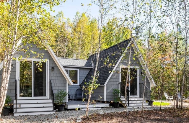 The Birches-New Twin A Frame!