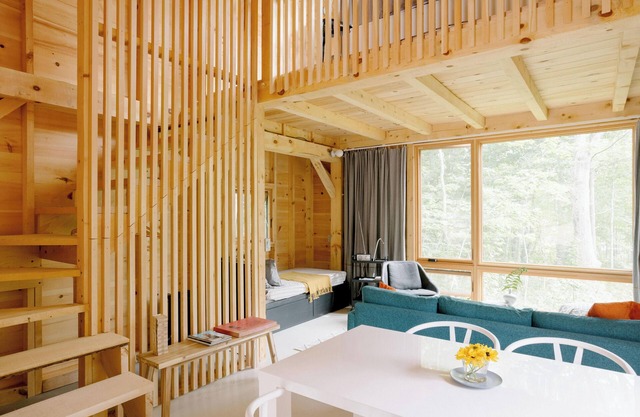 The Cabins at Currier Landing Cabin 1: Fern