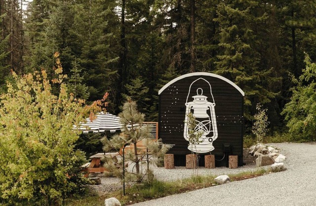 The CAMP HAUS: A Montana Tiny Cabin Forest Retreat