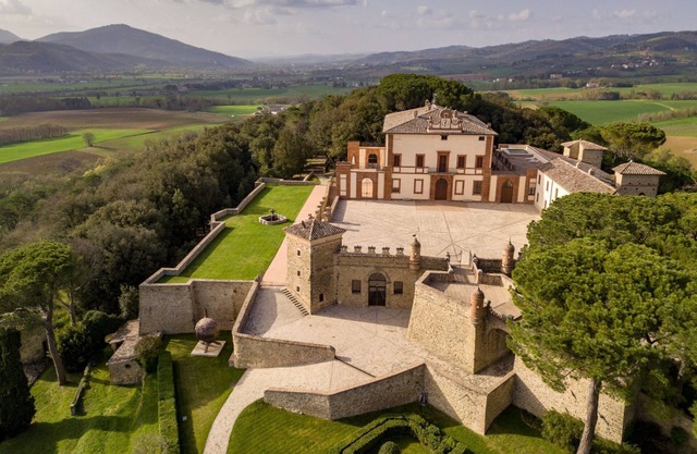 The Castle of Happiness in the green heart of Italy