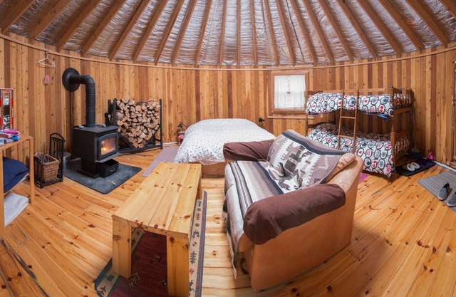 Cedar Yurt im Cabot Shores Wilderness Resort