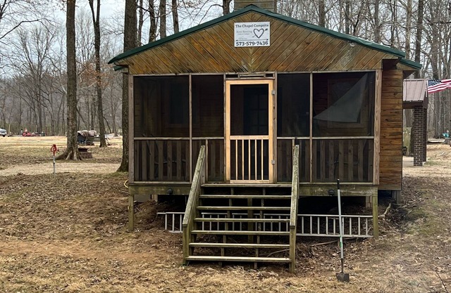 The Chapel Cabin at Twin Bridges Campground