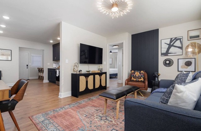 Welcome to Our Bungalow Charmer! Step into our cozy and inviting Two-bedroom, One-bath bungalow