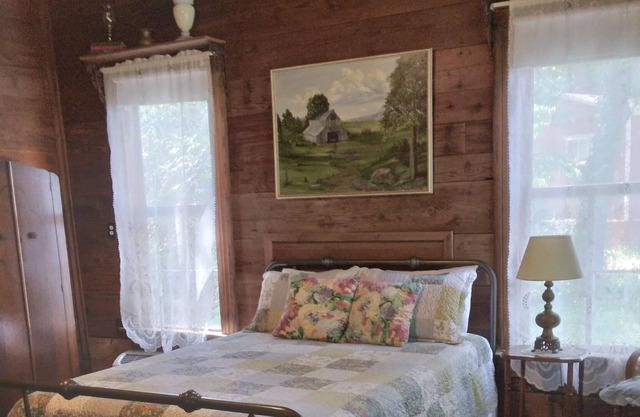 The Country Room in our 1891 Dogtrot House
