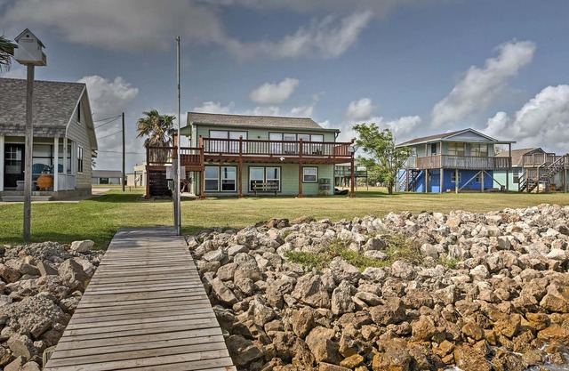 "The Crab Trap" -Palacios-Haus in der Matagorda-Bucht!