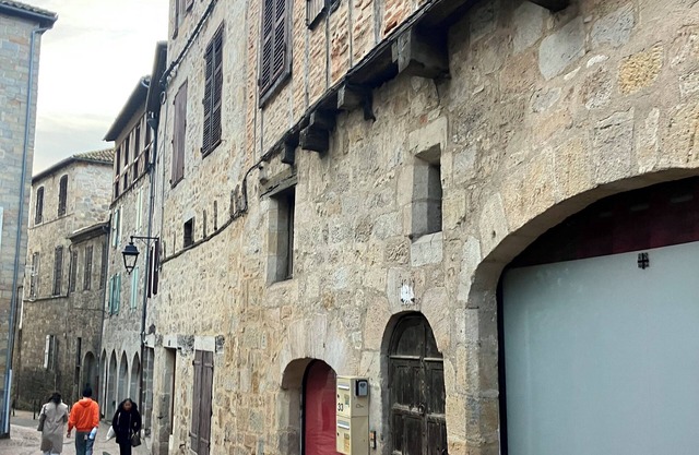 Centre of Medieval Figeac - leave the car behind!