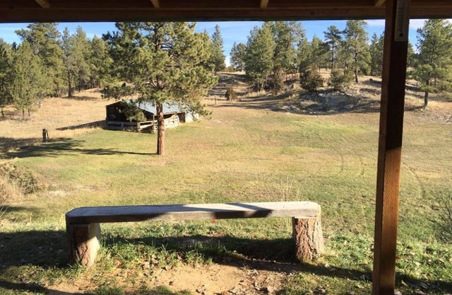 "Die Dugout" in den Bull Mountains ... ein malerisches kleines Wochenende!