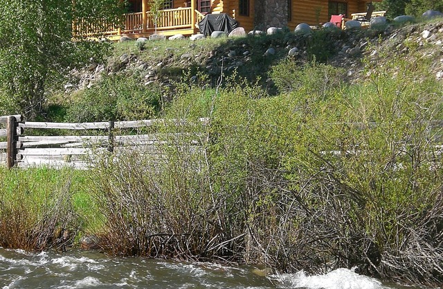 Die "Eaglesnest" ist eine High-End-Hütte mit Blick auf Rock Creek.