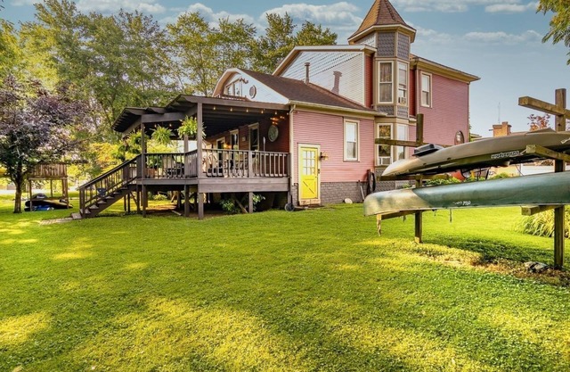 Das Farrow Haus - Kanu, Fahrrad, Wanderung, Historischer Bereich. Hocking Valley Eisenbahn,
