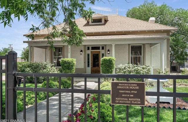 The Francisco and Maria Amador house is in the heart of downtown Las Cruces.