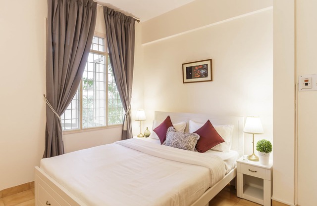 Die Granatsuite ist eine Residenz zur Selbstverpflegung