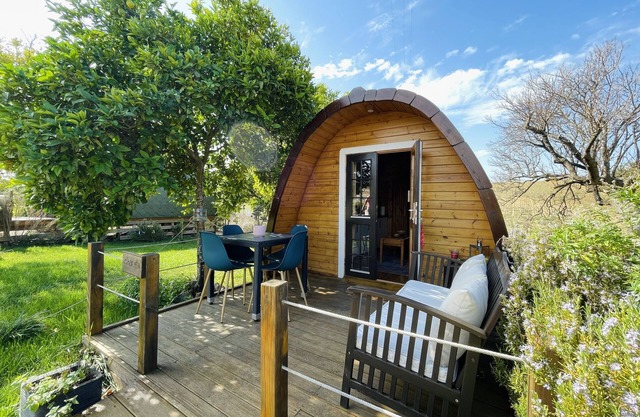 Der Gold Pod, Entspannen und Genießen in einem Glamping House
