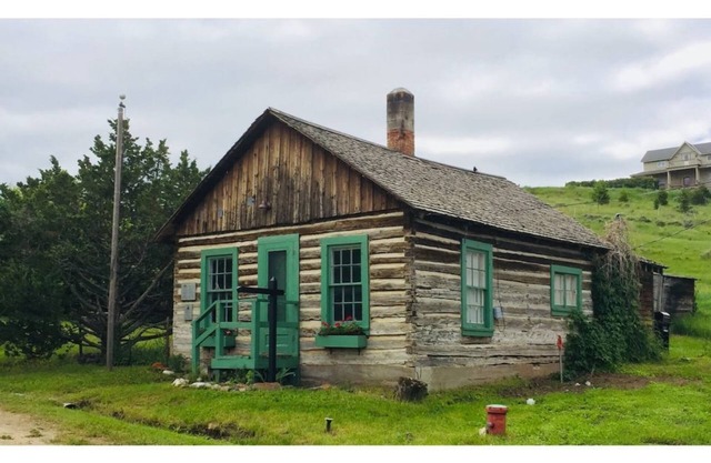The Governor Meagher Cabin in Virginia City