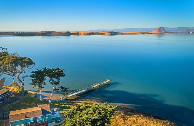 Das GREEN COTTAGE, ein romantischer Kurzurlaub am Wasser für zwei, in der Morro Bay