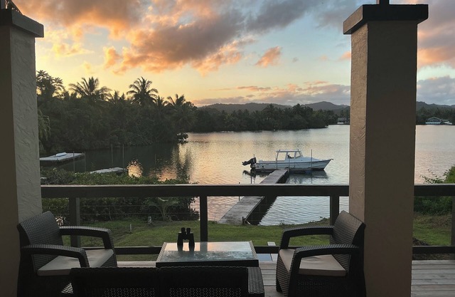 The Harbour House. 3-bedroom waterfront villa in enchanting Pacific Harbour