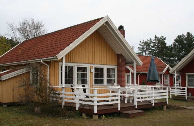 Das Ferienhaus liegt direkt am Rand des Müritz-Nationalparks