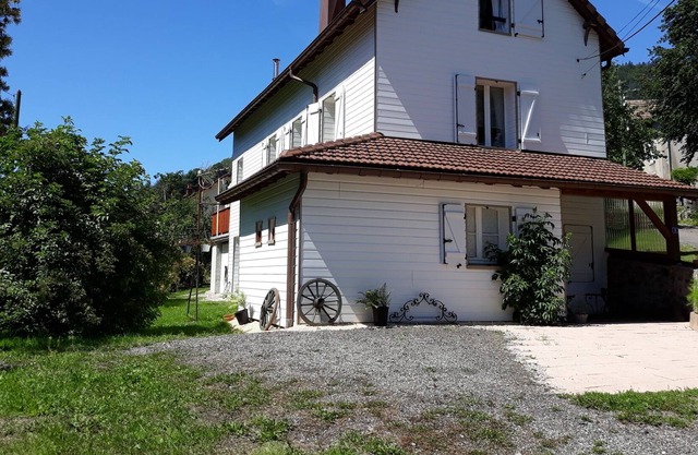 Village house with south-facing terrace and large garden