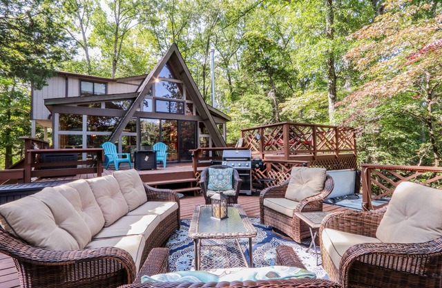 Gemütliches Chalet mit 2 Schlafzimmern und 2 Bädern im Herzen von Innsbrook