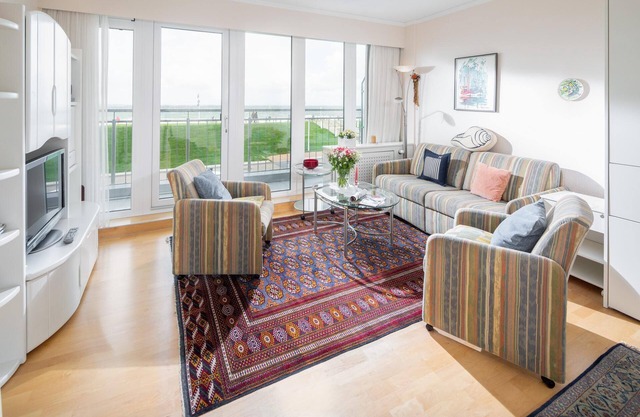 Die Ferienwohnung "Kaiserhof 05" ist ein 1-Raum-Apartment, das sich im ersten St