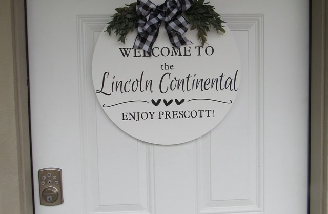The Lincoln Continental located in the heart of Historic Prescott!