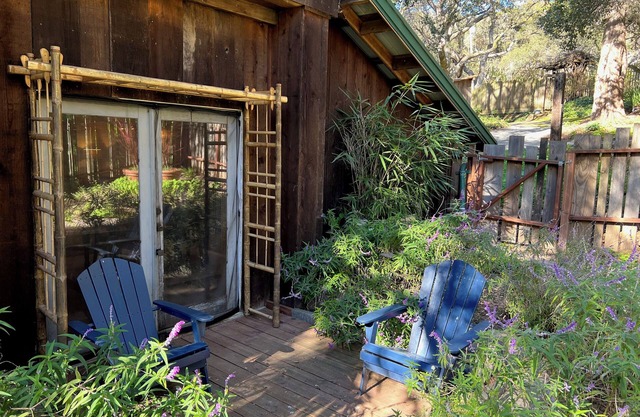 The Lodge at Tangled Oaks, a superbly converted barn on 6 acres on Monterey Bay.