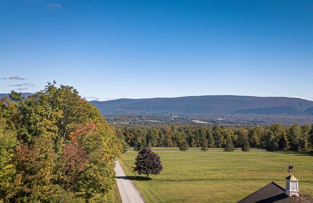 Die Lodge auf der Fox Meadow Farm