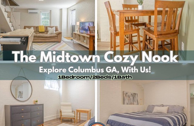 The Midtown Cozy Nook: 1BR Near Fort Moore