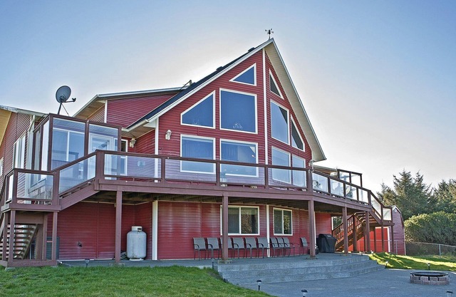 Das Miramar House - Großes rotes Strandhaus in Ocean City