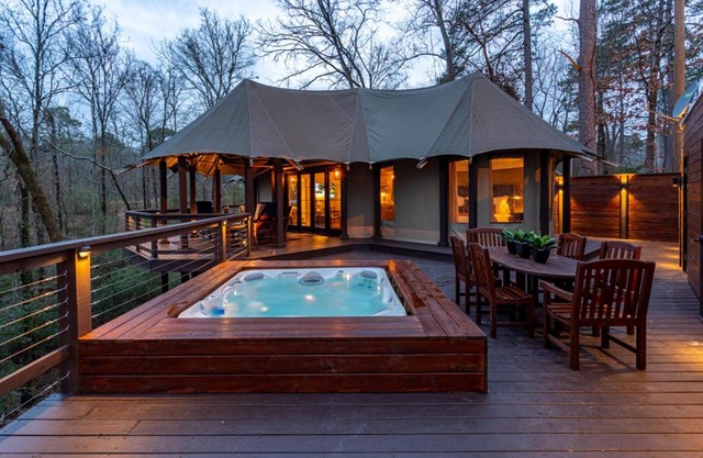 The Nest of Hot Springs, a luxury African tent retreat