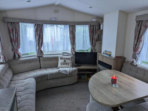 The Ocean Pearl caravan number 50 situated on the Cove holiday park