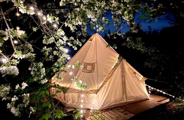 The Orchard Bell - Glamping in a Wild Orchard near Fredericton, NB!