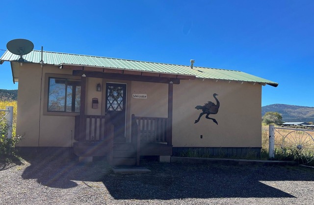 The Ostrich House! Cozy, comfortable and private.