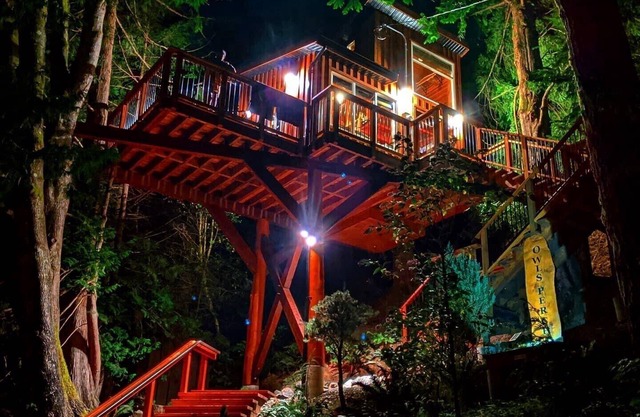 Owl's Perch Baumhaus Private Treetop Escape