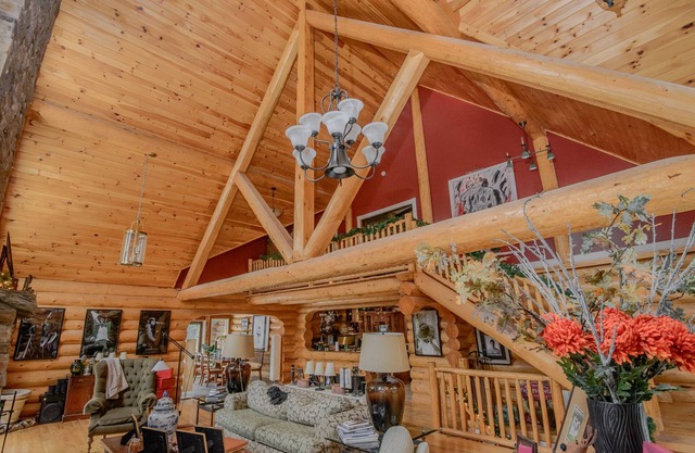 Das perfekte Vermont Real Blockhaus.