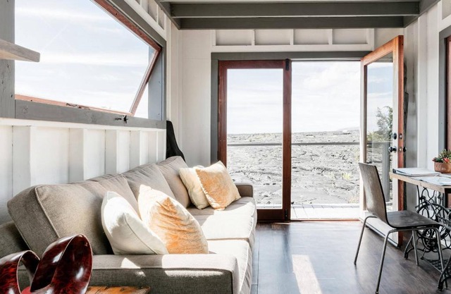 THE PHOENIX HOUSE - EPIC Tiny Home Gem on Volcanic Lava Field!