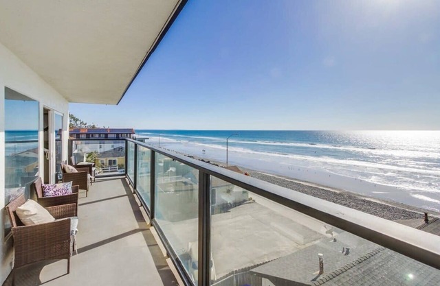 Spektakuläres Penthouse am Strand in der Nähe des Piers