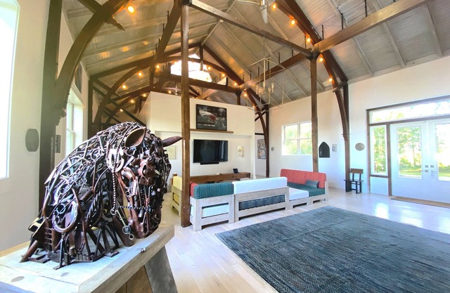 The Playhouse: 7,000 Sq Ft of Berkshires Modern Luxury & History