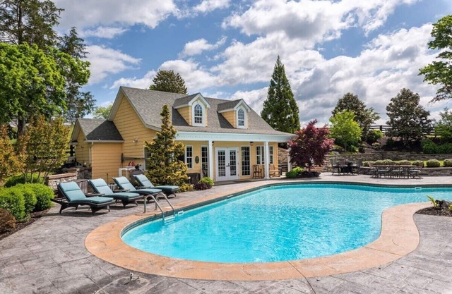 The Pool House-Ferienhaus-Eigenes Badezimmer