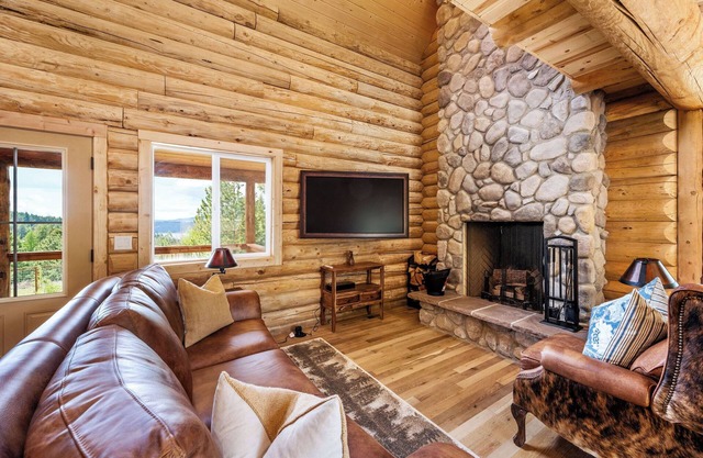 The Ranch at Lake Coeur d'Alene | Newly Built Log Cabin