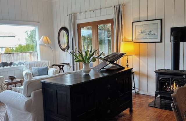 The Red House, historic Camano Home beach access