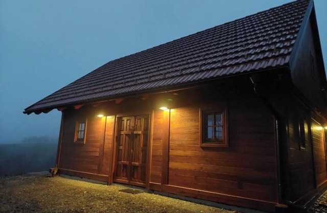 The Rest house is beautiful chalets with amazing view.