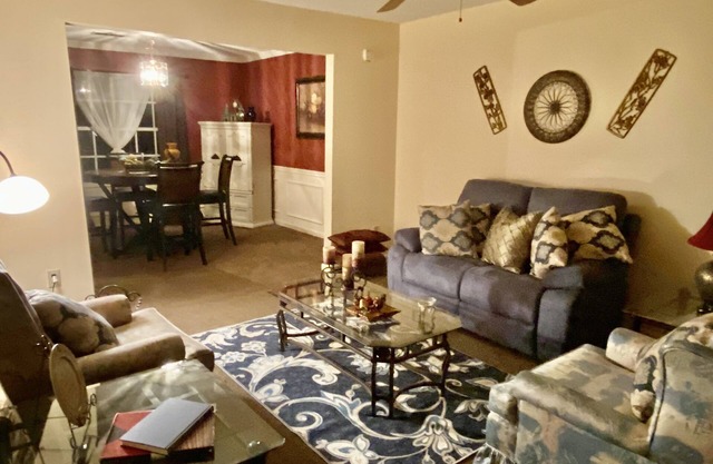 The serene manor is very quiet, spacious & secure